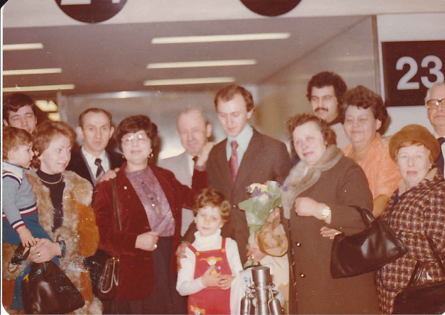 Marks arrival to Logan. March 1980, Check Yelena and Irina as babies