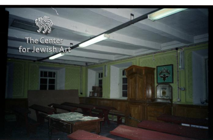Inside of Slavuta Sinagogue